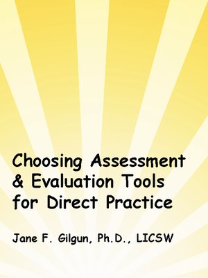 cover image of Choosing Assessment & Evaluation Tools for Practice